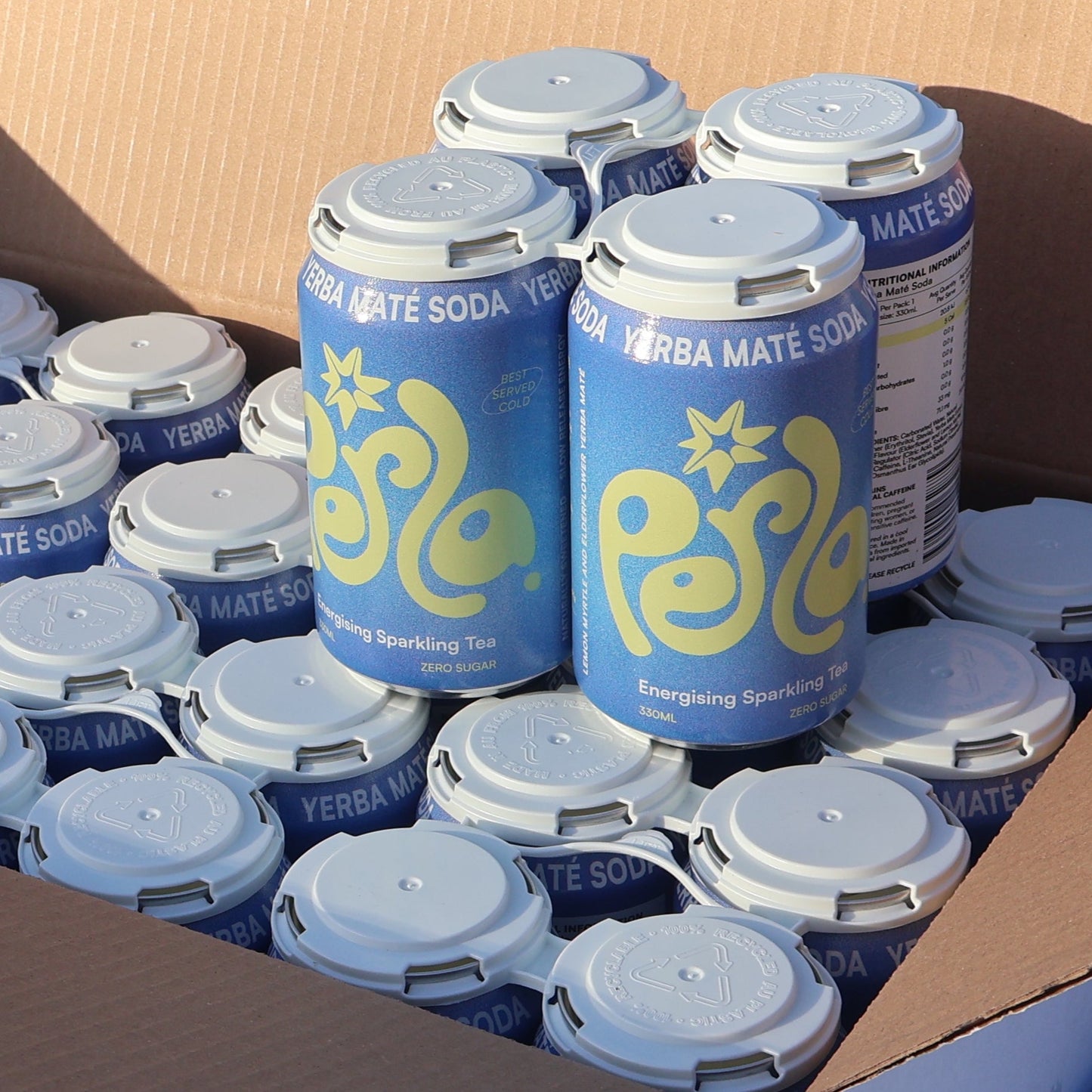 Perla Yerba Maté Soda - 24-pack
